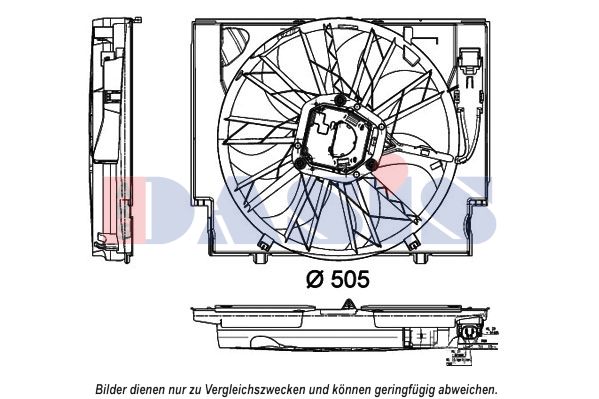 AKS DASIS Ventilators, Motora dzesēšanas sistēma 058082N